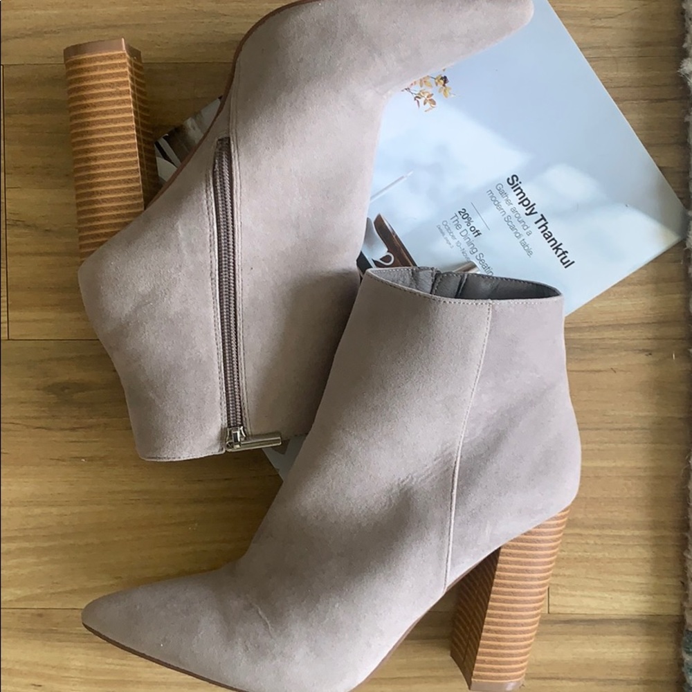 Taupe Booties